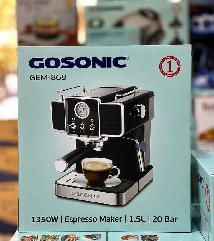 اسپرسوساز 20 بار گوسونیک مدل GEM-868
